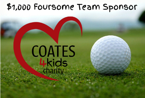 Foursome Team Sponsorship - Help 40 Children Approx.