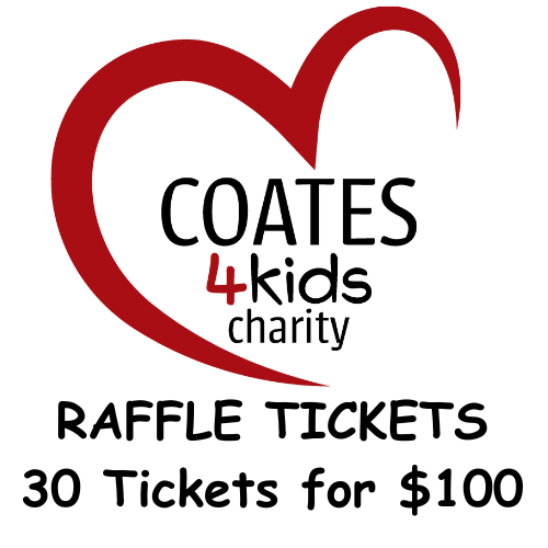 Raffle Tickets - 30 Tickets for $100
